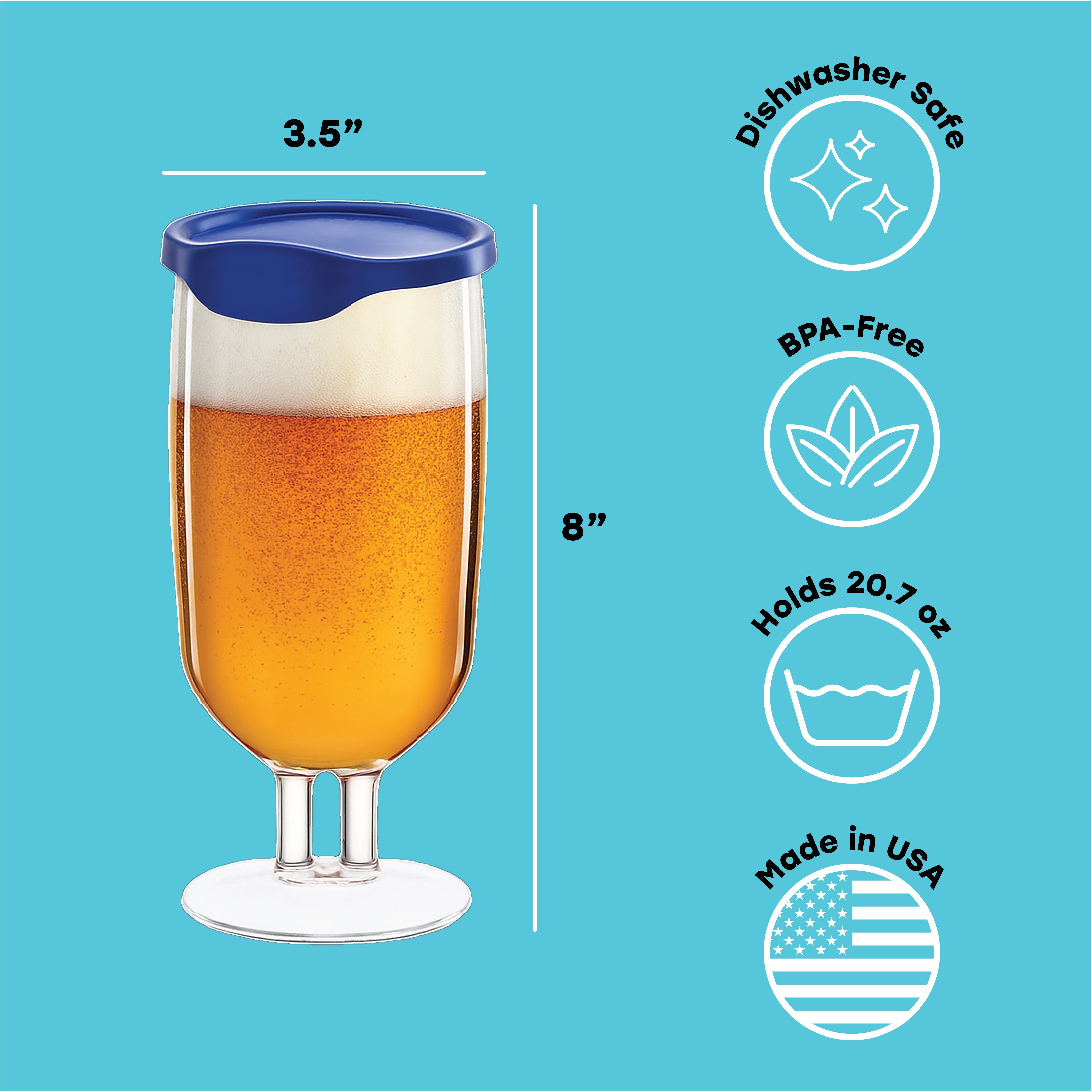 The Brewtail Glass | 4 pack