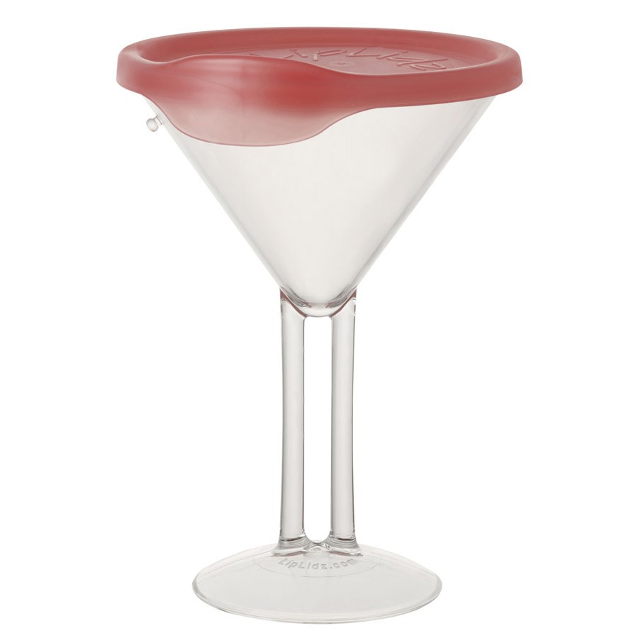 Liplidz Martini Glass (Set of 4); Tropical